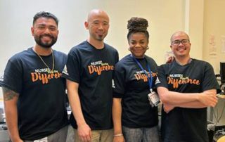 Nurses Smiling group shot