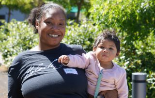 Mother and Child posing for picture