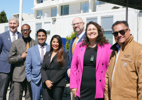 From Left to Right:Mark Fratzke, James Jackson, Richard Espinoza, Liz Ortega, Rick Schumer, Elisa Marquez, Mark Salina
