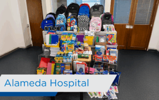 AHS Building Healthier Communities 2026 Alameda Hospital Backpack Drive