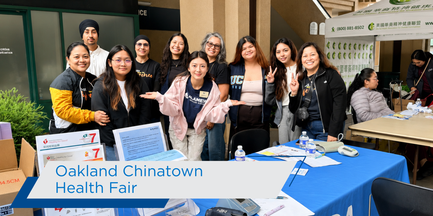 AHS Building Healthier Communities 2026 Oakland Chinatown Health Fair